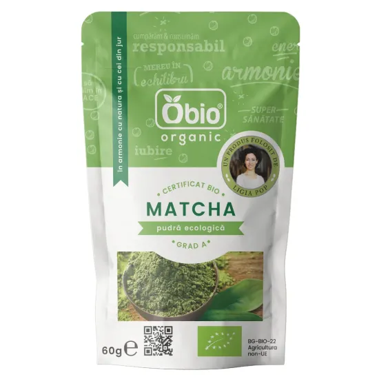 Matcha ceai verde eco 60g OBIO