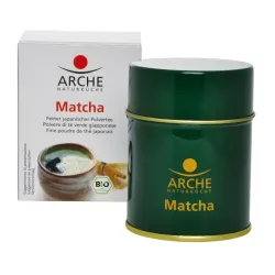 Matcha pulbere fina de ceai verde japonez bio, 30g Arche
