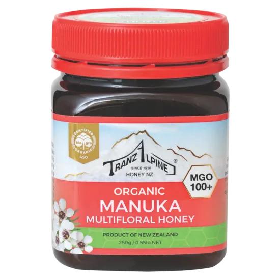 Miere de Manuka MGO 100 eco 250g TranzAlpine