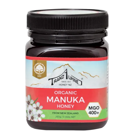 Miere de Manuka MGO 400 eco 250g TranzAlpine