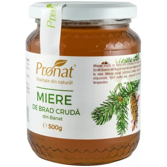 Miere de brad cruda 500g Pronat