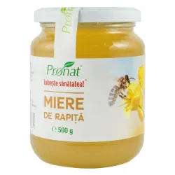 Miere de rapita, 500g Pronat Miere de rapita, 500g Pronat