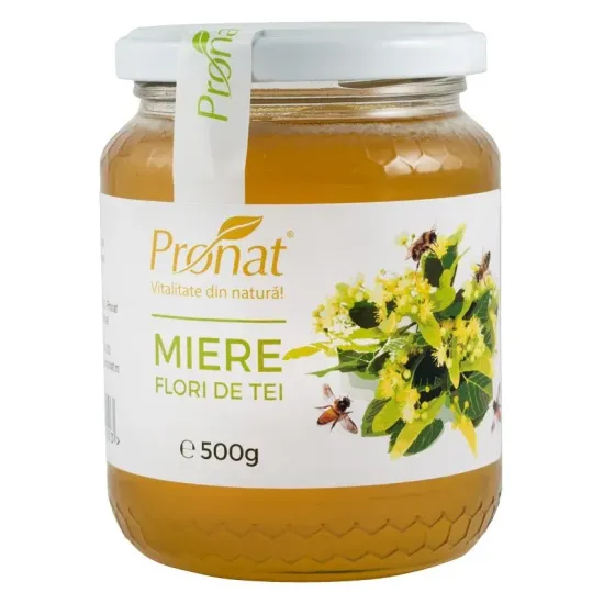 Miere flori de tei 500g Pronat