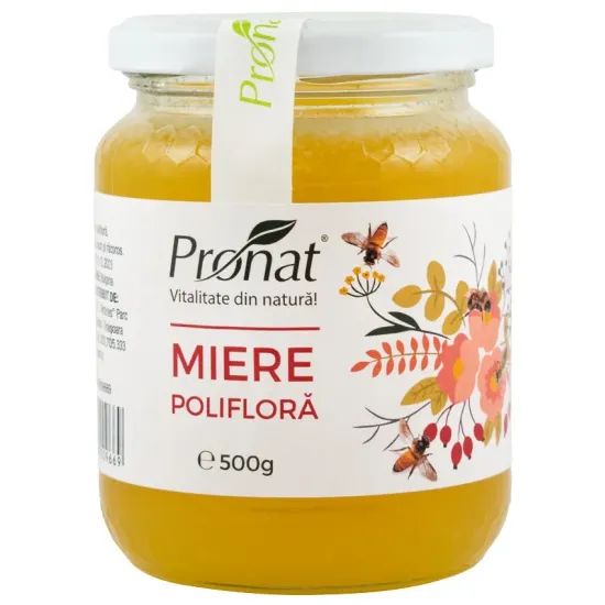 Miere poliflora 500g Pronat