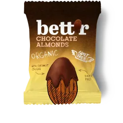 Migdale invelite in ciocolata eco 40g Bettr
