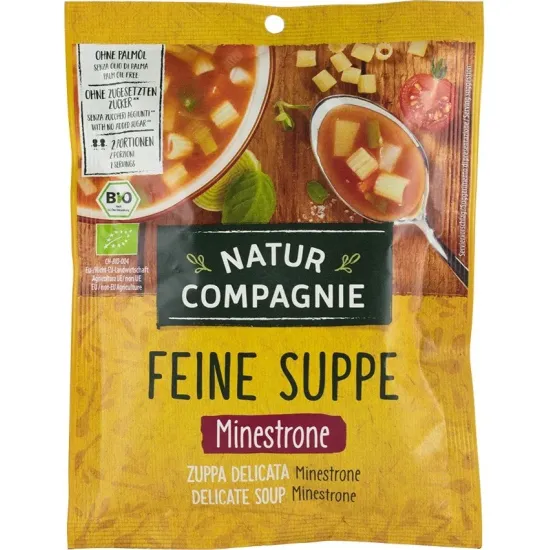 Minestrone Supa bio, 50g Natur Compagnie