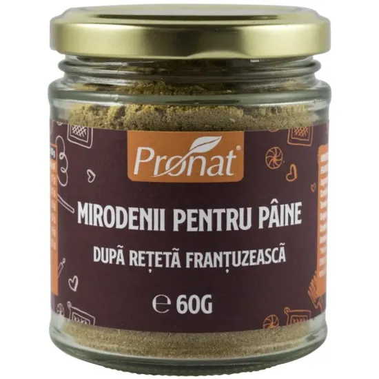 Mirodenii pentru paine dupa reteta frantuzeasca, 60g Pronat