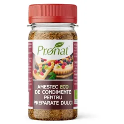 Mix bio de condimente pentru preparate dulci, 50g Pronat Mix bio de condimente pentru preparate dulci, 50g Pronat