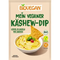 Mix bio pentru dip vegan cu caju, fara gluten 37.5g Biovegan Mix bio pentru dip vegan cu caju, fara gluten 37.5g Biovegan