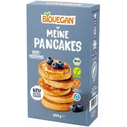 Mix bio pentru pancakes, fara gluten, 200g Biovegan Mix bio pentru pancakes, fara gluten, 200g Biovegan