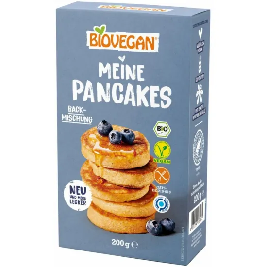 Mix bio pentru pancakes, fara gluten, 200g Biovegan