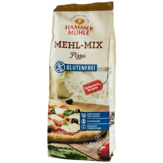 Mix de faina pentru pizza, fara gluten, 500g Hammer Muhle