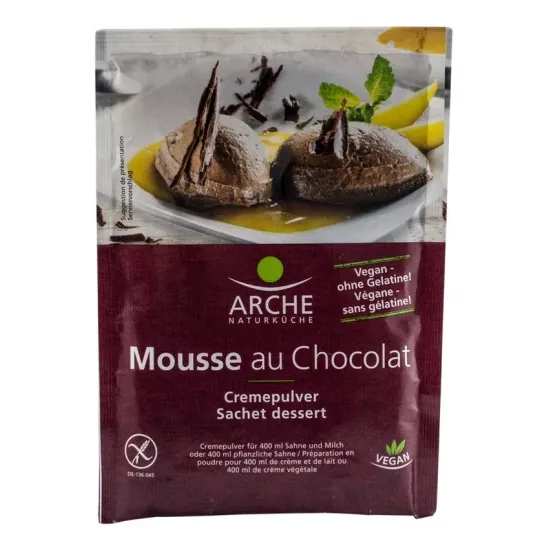 Mousse bio de ciocolata, 78g Arche Naturkuche