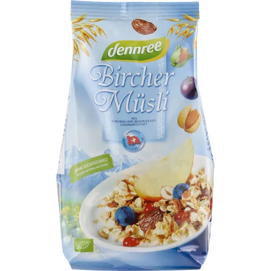 Musli Bircher bio 500g, Dennree