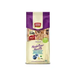 Musli bio neindulcit cu afine si vanilie 400g Rosen Garten Musli bio neindulcit cu afine si vanilie 400g Rosen Garten