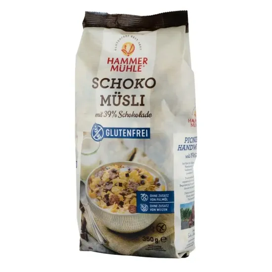 Musli cu 39% ciocolata, 350g Hammer Muhle