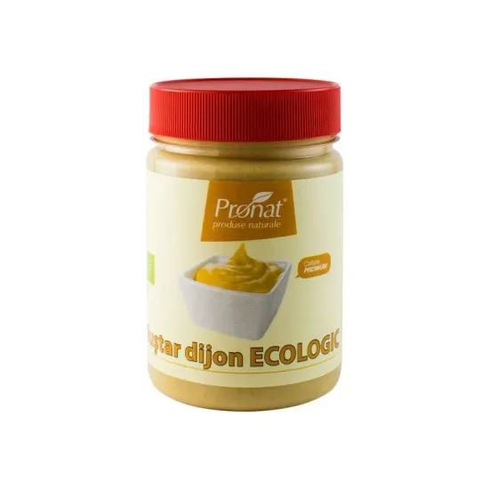 Mustar Dijon bio, 300g Pronat