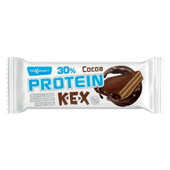 Napolitana proteica cu cacao, 40g Max Sport