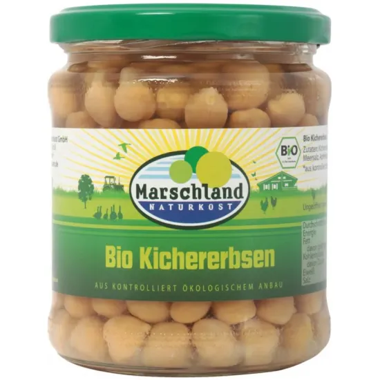 Naut bio, 330g / 220g Marschland Naturkost