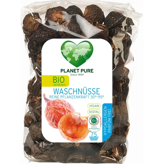 Nuci de sapun bio 350g Planet Pure