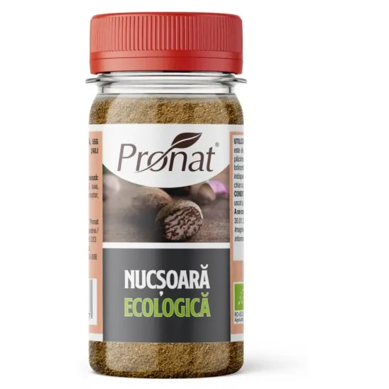 Nucsoara macinata bio, 55g Pronat