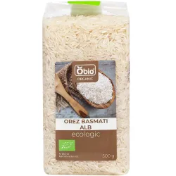 Orez basmati alb bio 500g Obio