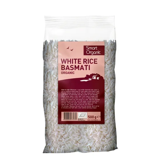 Orez basmati alb eco 500g Smart Organic