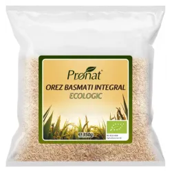 Orez integral basmati bio, 350g Pronat Orez integral basmati bio, 350g Pronat