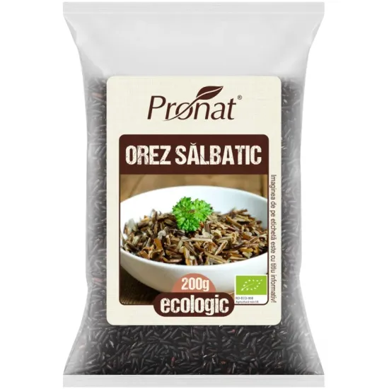 Orez salbatic bio 200g Pronat