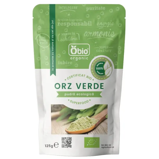 Orz verde pulbere eco 125g Obio