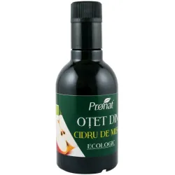 Otet bio din cidru de mere 5% aciditate, 250ml Pronat