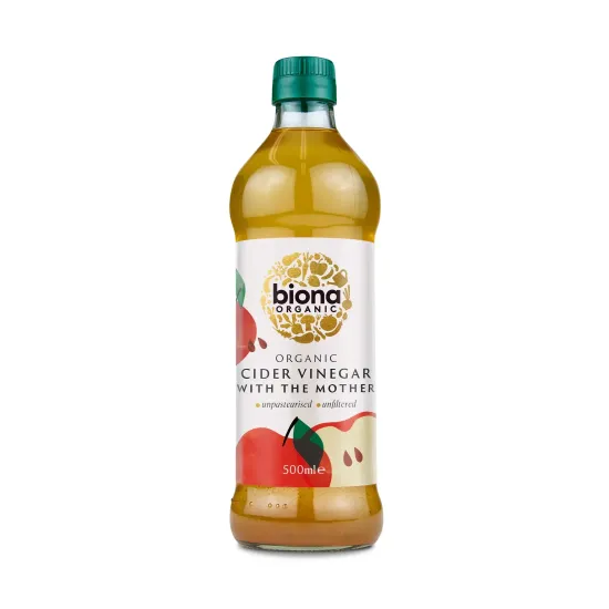 Otet din cidru de mere nefiltrat eco 500ml Biona