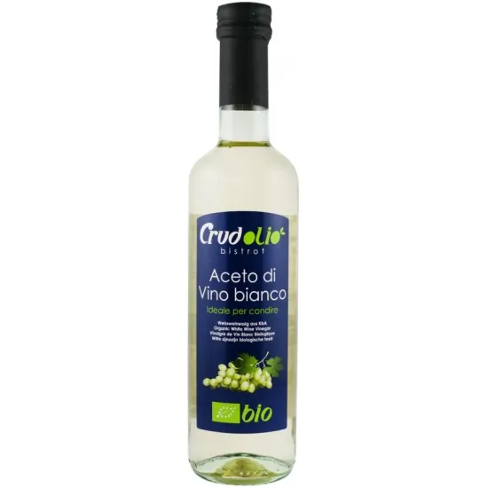 Otet din vin alb, 500ml Crudolio