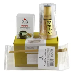 Pachet cadou ceai si ustensile matcha original japonez Arche Pachet cadou ceai si ustensile matcha original japonez Arche