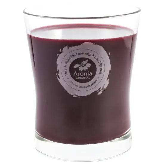 Pahar de sticla cu dozaj Aronia Original