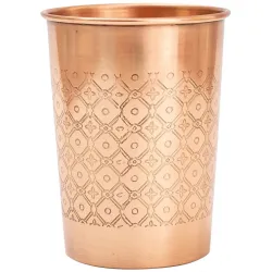 Pahar din cupru mozaic 300ml, Forrest & Love Pahar din cupru mozaic 300ml, Forrest & Love