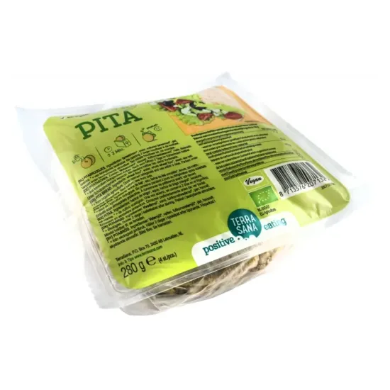 Paine Pita bio, 280g Terrasana