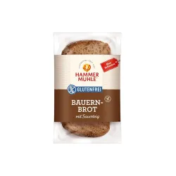 Painea fermierului cu maia, fara gluten, 215g Hammer Muhle Painea fermierului cu maia, fara gluten, 215g Hammer Muhle
