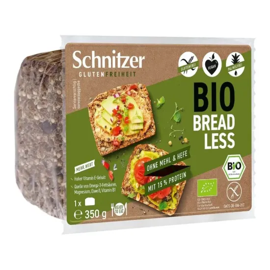 Paine bio cu seminte, fara gluten, 350g Schnitzer Glutenfree