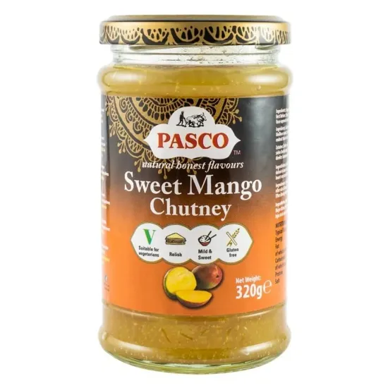 Pasco Chutney dulce de mango, 320g