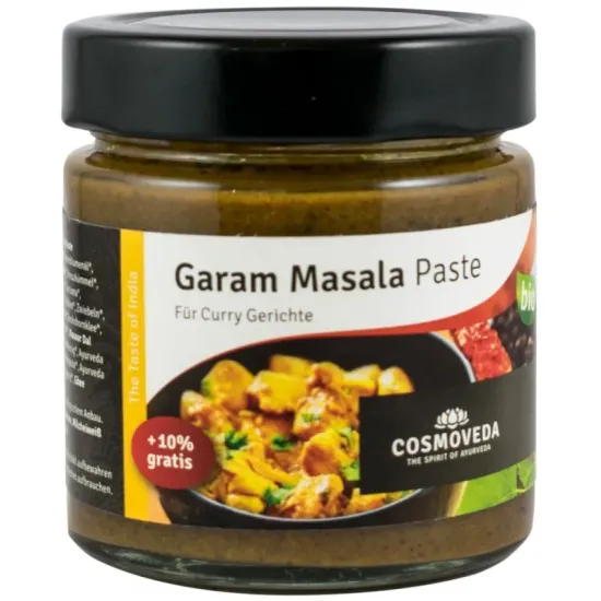 Pasta bio Garam Masala, 175g Cosmoveda