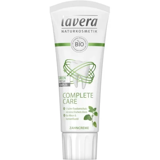 Pasta de dinti bio cu menta, Ingrijire completa, 75ml Lavera