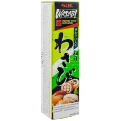 Pasta de wasabi ( pasta de hrean cu wasabi japonez ) 43g S&B
