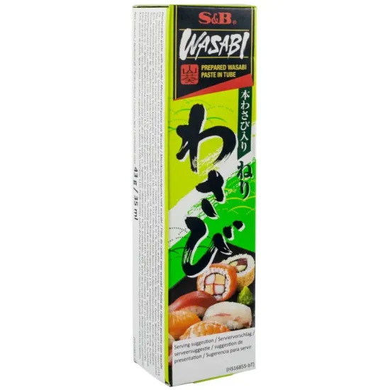 Pasta de wasabi ( pasta de hrean cu wasabi japonez ) 43g S&B