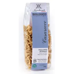Paste casarecce din orez integral bio fara gluten 250g Marchesato