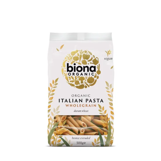 Penne din grau integral eco 500g Biona