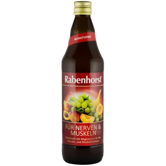 Pentru Nervi si Muschi Suc de fructe, 750ml Rabenhorst