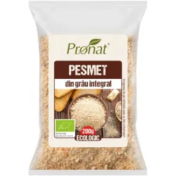 Pesmet bio din grau integral, 200g Pronat