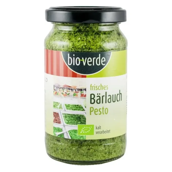 Pesto bio cu leurda, 165g Bio Verde