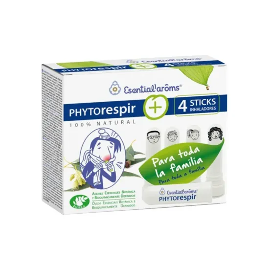 Phytorespir 30ml + 4 stickuri inhalatoare Esentialaroms